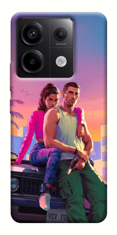 Чохол itsPrint GTA VI Heroes для Xiaomi Redmi Note 13 Pro 4G, ігри, купити оптом з доставкою