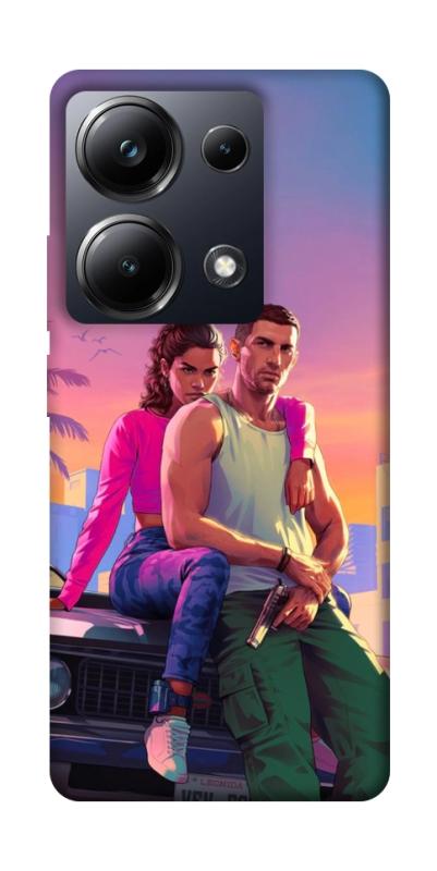 Чехол itsPrint GTA VI Heroes для Xiaomi Redmi Note 13 Pro 4G, игры, купить оптом с доставкой