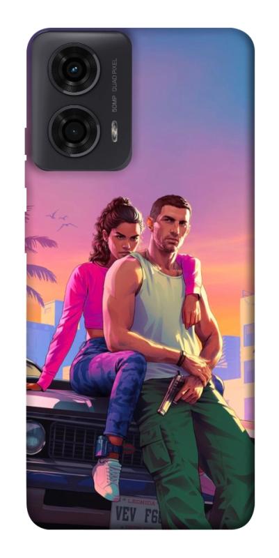 Чохол itsPrint GTA VI Heroes для Motorola Moto G24, ігри, купити оптом з доставкою