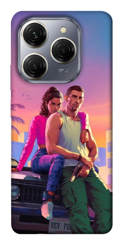 Чохол itsPrint GTA VI Heroes для TECNO Spark 20 Pro, ігри, купити оптом з доставкою