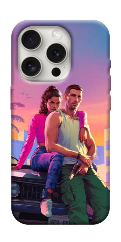 Чохол itsPrint GTA VI Heroes для Apple iPhone 16 Pro (6.3"), ігри, купити оптом з доставкою