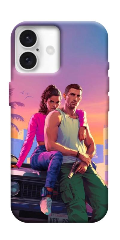 Чохол itsPrint GTA VI Heroes для Apple iPhone 16 Plus (6.7"), ігри, купити оптом з доставкою