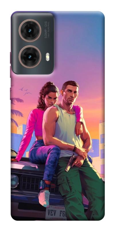 Чохол itsPrint GTA VI Heroes для Motorola Moto G85, ігри, купити оптом з доставкою