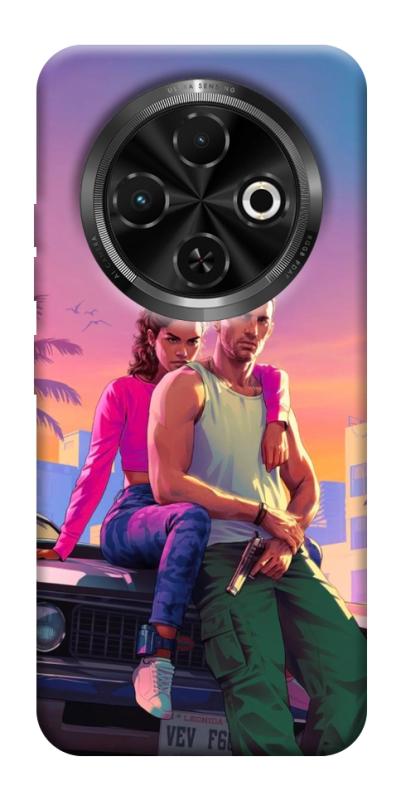 Чохол itsPrint GTA VI Heroes для TECNO Spark 30C, ігри, купити оптом з доставкою