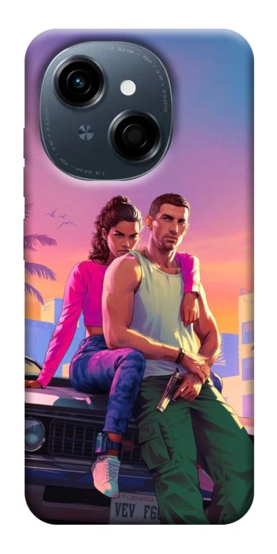 Чохол itsPrint GTA VI Heroes для TECNO Spark Go 1, ігри, купити оптом з доставкою