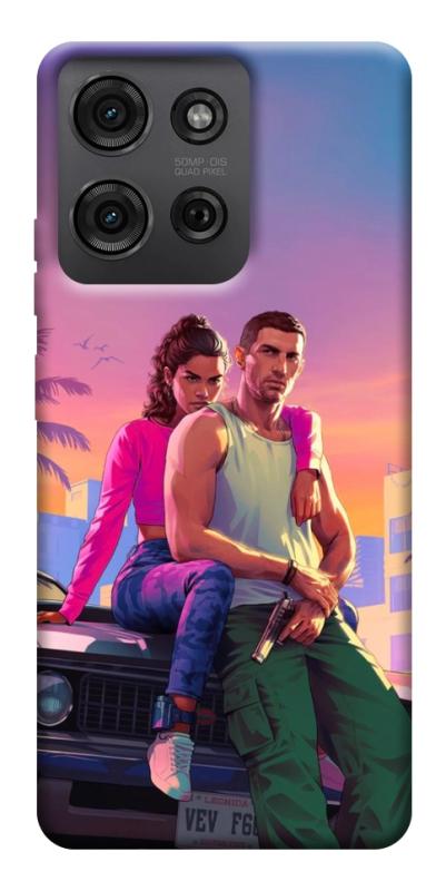 Чохол itsPrint GTA VI Heroes для Motorola Moto G75 5G, ігри, купити оптом з доставкою