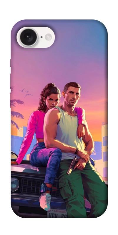 Чохол itsPrint GTA VI Heroes для Apple iPhone 16e (6.1"), ігри, купити оптом з доставкою
