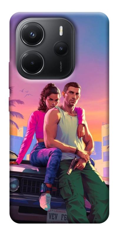 Чохол itsPrint GTA VI Heroes для Xiaomi Redmi Note 14 4G (Int. version), ігри, купити оптом з доставкою