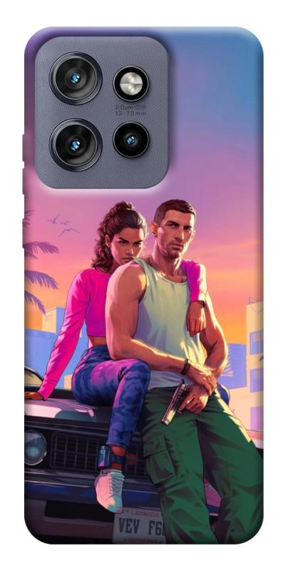 Чохол itsPrint GTA VI Heroes для Motorola Edge 50 Neo, ігри, купити оптом з доставкою