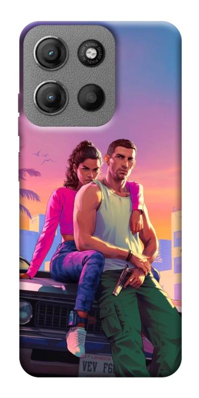 Чохол itsPrint GTA VI Heroes для Motorola Moto G15 4G, ігри, купити оптом з доставкою