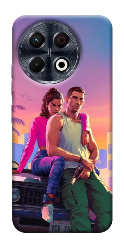 Чохол itsPrint GTA VI Heroes для TECNO Spark 30 Pro (KL7), ігри, купити оптом з доставкою
