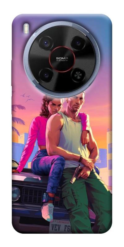 Чехол itsPrint GTA VI Heroes для ZTE Nubia V70 Max, игры, купить оптом с доставкой