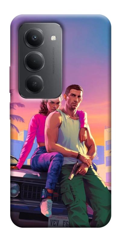 Чехол itsPrint GTA VI Heroes для Xiaomi Redmi 15 4G (Global) / 5G, игры, купить оптом с доставкой