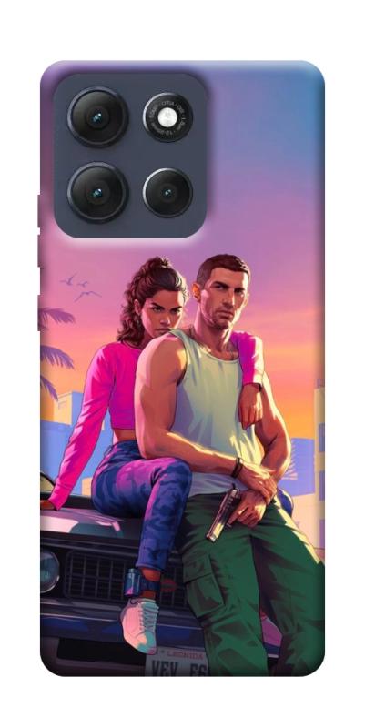 Чехол itsPrint GTA VI Heroes для Motorola Moto G86 Power, игры, купить оптом с доставкой
