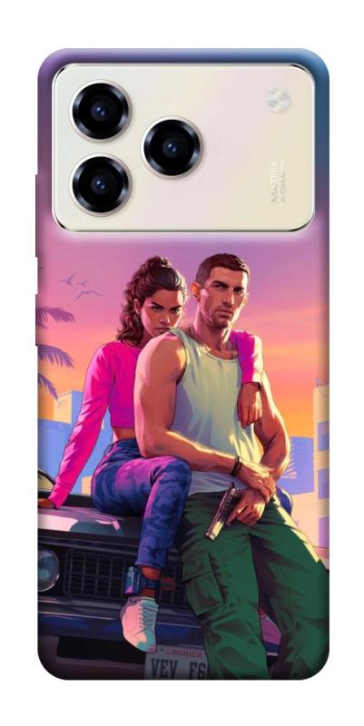 Чохол itsPrint GTA VI Heroes для ZTE Blade A76, ігри, купити оптом з доставкою