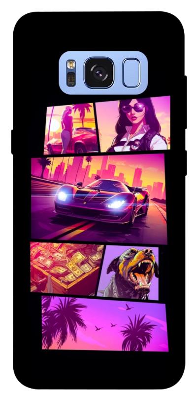 Чохол itsPrint GTA vibes для Samsung G950 Galaxy S8, ігри, купити оптом з доставкою