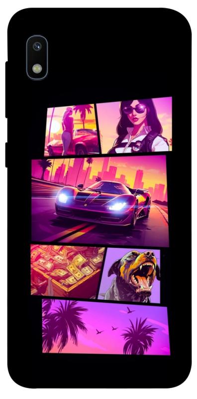 Чохол itsPrint GTA vibes для Samsung Galaxy A10 (A105F), ігри, купити оптом з доставкою