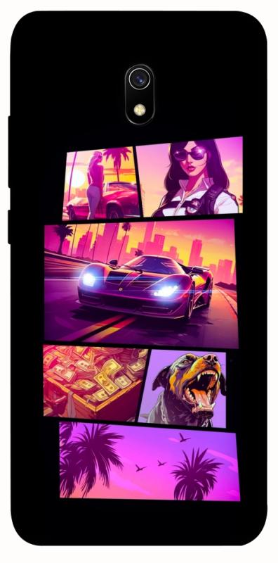 Чохол itsPrint GTA vibes для Xiaomi Redmi 8a, ігри, купити оптом з доставкою