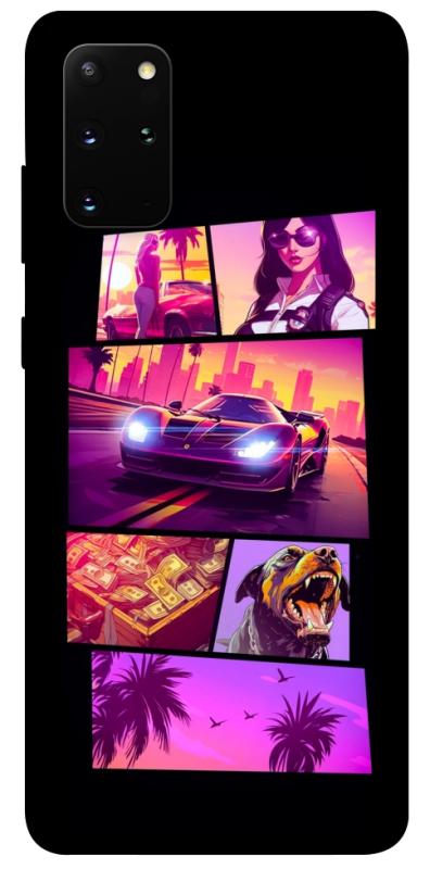 Чохол itsPrint GTA vibes для Samsung Galaxy S20+, ігри, купити оптом з доставкою