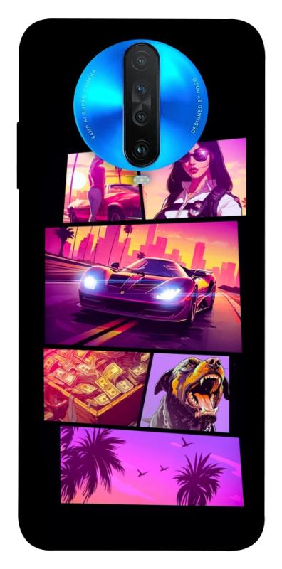 Чохол itsPrint GTA vibes для Xiaomi Redmi K30, ігри, купити оптом з доставкою