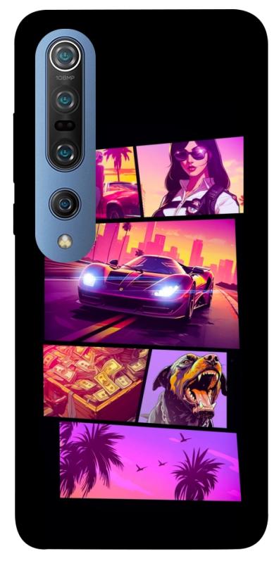 Чохол itsPrint GTA vibes для Xiaomi Mi 10 / Mi 10 Pro, ігри, купити оптом з доставкою