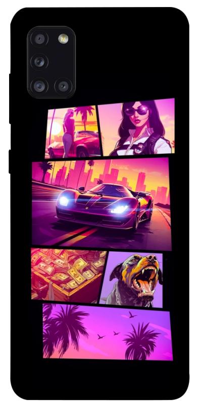 Чохол itsPrint GTA vibes для Samsung Galaxy A31, ігри, купити оптом з доставкою