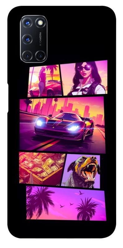 Чохол itsPrint GTA vibes для Oppo A52 / A72 / A92, ігри, купити оптом з доставкою