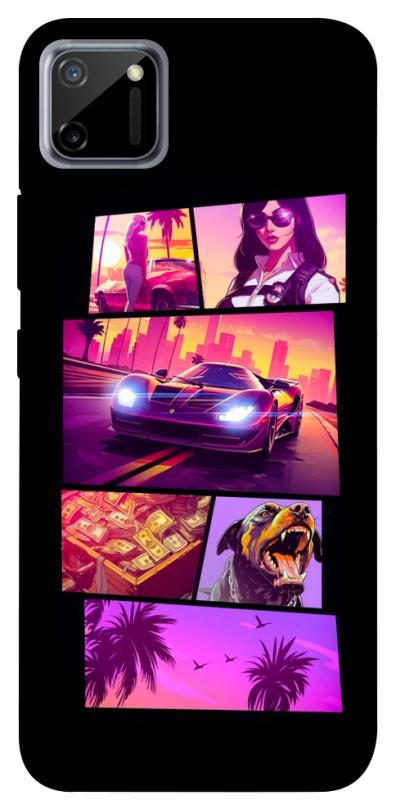 Чохол itsPrint GTA vibes для Realme C11, ігри, купити оптом з доставкою