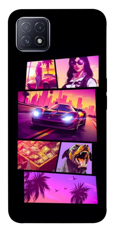 Чохол itsPrint GTA vibes для Oppo A73, ігри, купити оптом з доставкою