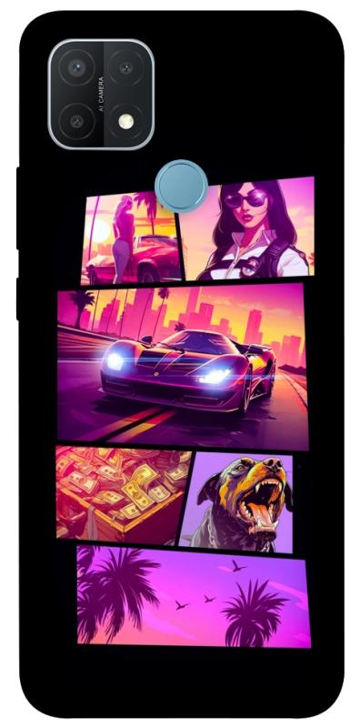 Чохол itsPrint GTA vibes для Oppo A15s / A15, ігри, купити оптом з доставкою