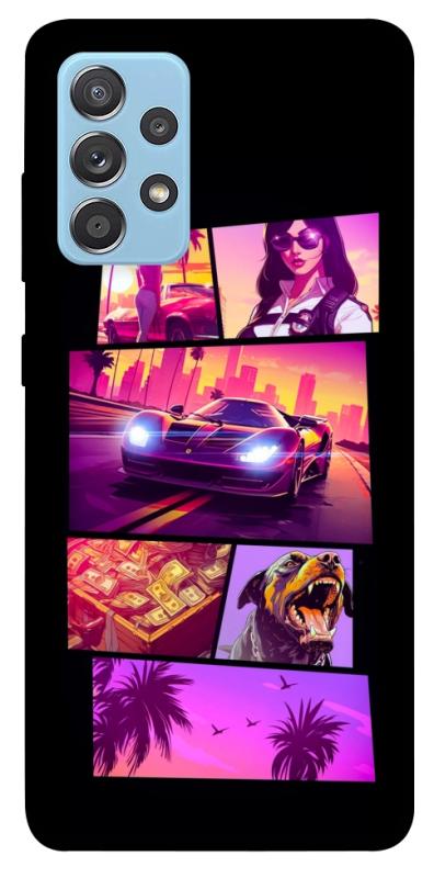 Чохол itsPrint GTA vibes для Samsung Galaxy A52 4G / A52 5G, ігри, купити оптом з доставкою