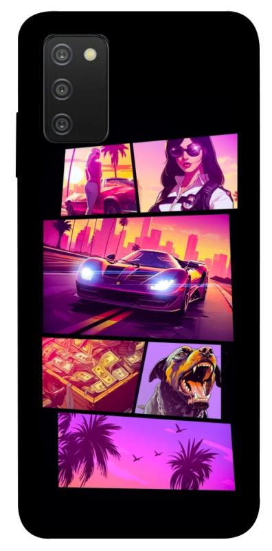 Чохол itsPrint GTA vibes для Samsung Galaxy A03s, ігри, купити оптом з доставкою
