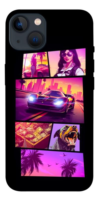 Чохол itsPrint GTA vibes для Apple iPhone 13 (6.1"), ігри, купити оптом з доставкою