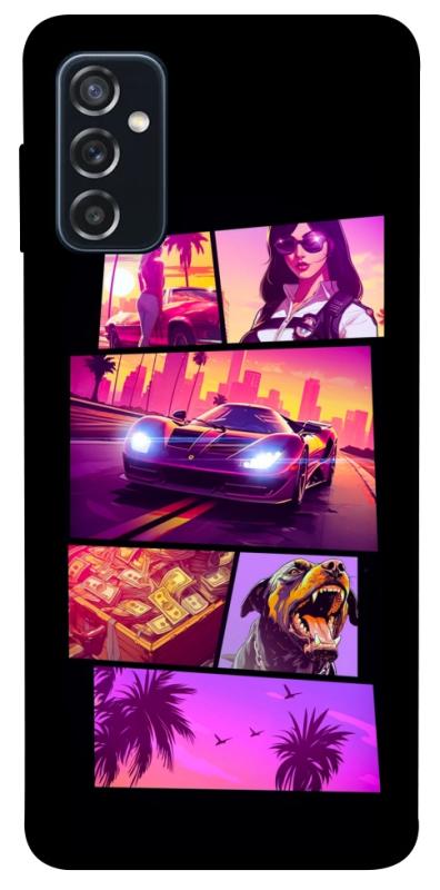 Чохол itsPrint GTA vibes для Samsung Galaxy M52, ігри, купити оптом з доставкою