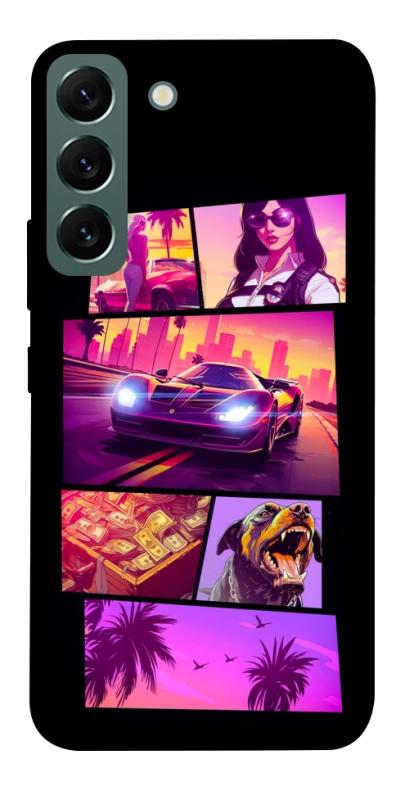 Чохол itsPrint GTA vibes для Samsung Galaxy S22, ігри, купити оптом з доставкою