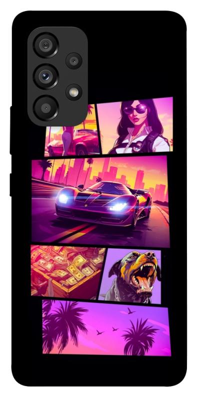 Чохол itsPrint GTA vibes для Samsung Galaxy A53 5G, ігри, купити оптом з доставкою