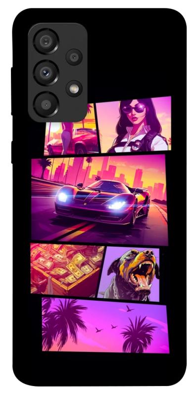 Чехол itsPrint GTA vibes для Samsung Galaxy A33 5G, игры, купить оптом с доставкой