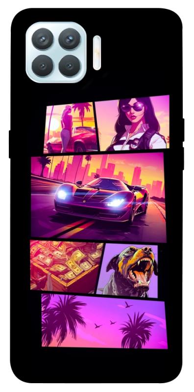 Чохол itsPrint GTA vibes для Oppo F17 Pro, ігри, купити оптом з доставкою