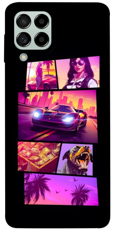 Чехол itsPrint GTA vibes для Samsung Galaxy M53 5G, игры, купить оптом с доставкой