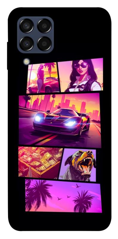Чохол itsPrint GTA vibes для Samsung Galaxy M33 5G, ігри, купити оптом з доставкою