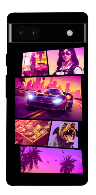 Чохол itsPrint GTA vibes для Google Pixel 6a, ігри, купити оптом з доставкою