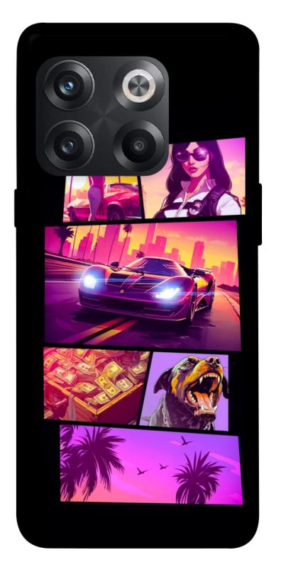 Чохол itsPrint GTA vibes для OnePlus 10T, ігри, купити оптом з доставкою