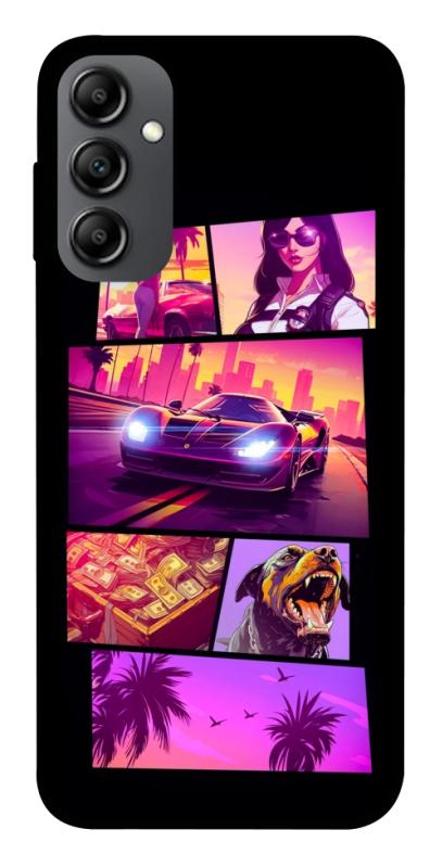 Чехол itsPrint GTA vibes для Samsung Galaxy A14 4G/5G, игры, купить оптом с доставкой
