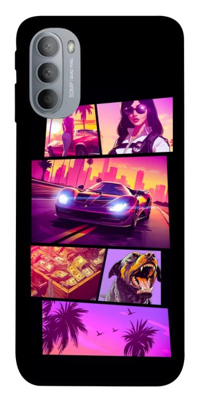 Чохол itsPrint GTA vibes для Motorola Moto G31, ігри, купити оптом з доставкою