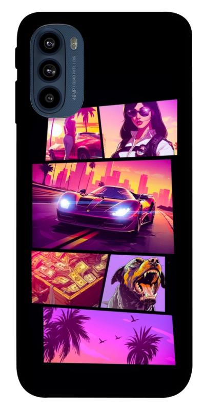 Чохол itsPrint GTA vibes для Motorola Moto G41, ігри, купити оптом з доставкою