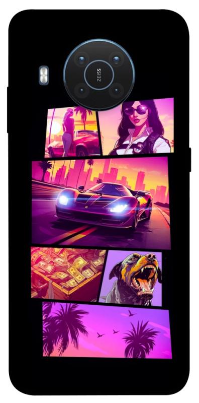 Чохол itsPrint GTA vibes для Nokia X10 / X20, ігри, купити оптом з доставкою