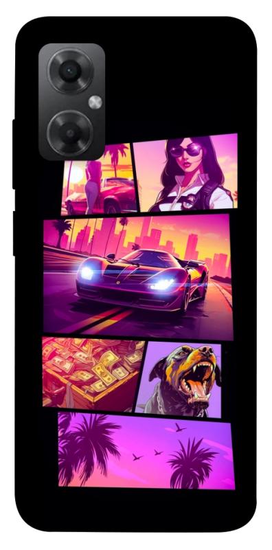 Чохол itsPrint GTA vibes для Xiaomi Redmi Note 11R, ігри, купити оптом з доставкою