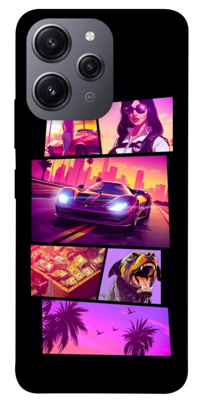 Чохол itsPrint GTA vibes для Xiaomi Redmi 12, ігри, купити оптом з доставкою
