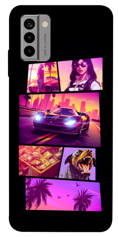 Чохол itsPrint GTA vibes для Nokia G22, ігри, купити оптом з доставкою