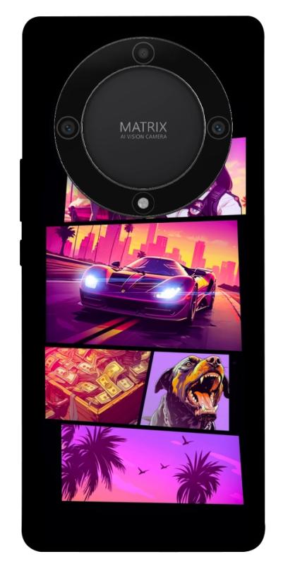 Чохол itsPrint GTA vibes для Huawei Magic5 Lite, ігри, купити оптом з доставкою